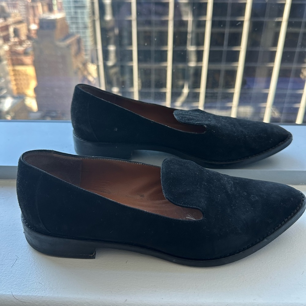 Aquatalia suede flats